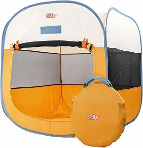 K9 Sport Sack K9 Kennel Portable Pop-Up Tent, Yellow - Small (20" L x 20" W x 20" H) - For Indoor & Outdoor Use + Travel - Includes Carry Bag & Four Stakes