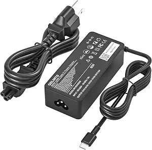 65W USB C Charger Fit for Lenovo Thinkpad/Yoga/Chromebook/Thinkbook Laptop