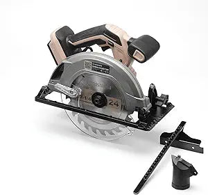 Cordless Circular Saw, 5000RPM Brushless Motor, 45 Bevel Cutting, Max Depth 2-1/2", 7-1/4" Electric Circular Saws with LED Light, Lightweight 6.6lbs, Compatible with Makita Batteries (Tool Only)