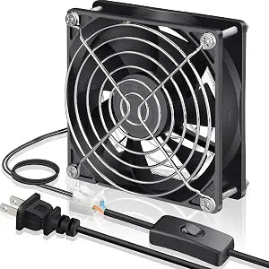 GDSTIME 92mm EC Axial Fan AC 110V 120V Dual Ball Bearing Brushless Cooling