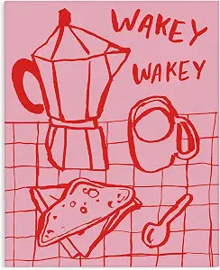 Stupell Industries Breakfast Doodles Kitchen, 24 x 30 Inch Canvas Wall Art