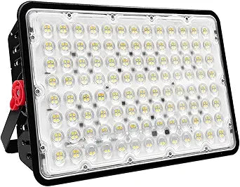 400W Led Outdoor Flood Light, Exterior Flood Lights, Led Flood Light Outdoor, Led Stadium Lights, for Yard, Garden, Playground, Lawn, Garages, Basketball Court, Stadium(Wiring Type, No Plug)