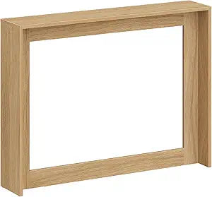 YATINEY Narrow Console Table, 39.4'' Small Farmhouse Entryway Table, Wooden Console Table Entryway, Slim Farmhouse Couch Table Behind Sofa for Living Room, Hallway, Foyer, Light Walnut CT36VV