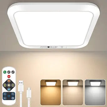 Rechargeable Motion Sensor Closet Light, Battery Operated Ceiling Light