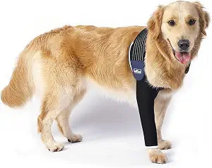 Dog Leg Sleeve for Front Leg | Prevent Licking Ensure Faster Recovery, Cone Alternative, Breathable Material, Stretchy Elastic Band, For Hot Spots, Wounds