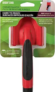 Shur-Line 2007053 Premium Corner Painter, Red, 1 Count (Pack of 1)