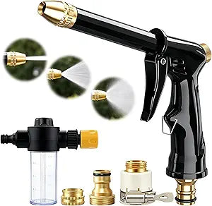 2026 New Pressure Washer Wand for Garden Hose with 3 Adjustable Jet Nozzles, 360 Rotating Design for Car Washing, Patio, Outdoor Cleaning (1 Set)