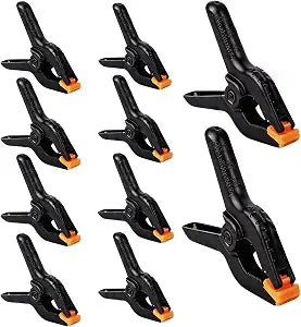 3.5 Inch 10pcs Plastic Small Spring Clamps Heavy Duty Clips Plastic Clips