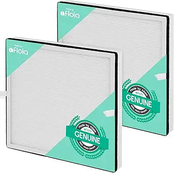 Afloia Original 3-Stage Filter, Compatible with Europa Air Purifier, Remove Pets Hair Dander Odor Dust Smoke Mold Pollen, 2 Packs