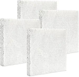 HC22P Replacement Wick Filters for Honeywell Home HE100 HE150 HE220 HE225 HE240 Whole House Humidifiers Pad, Also for Aprilaire 110 220 500 550 (4 Pcs HC22P Replacement Wick Filters)
