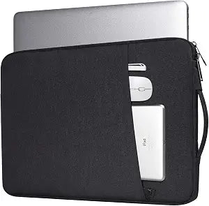 14 Inch Laptop Sleeve Case for Dell Latitude/Inspiron, HP ASUS Lenovo Chromebook/Stream/ASUS Vivobook/Lenovo IdeaPad Computer Sleeve Bag, Black