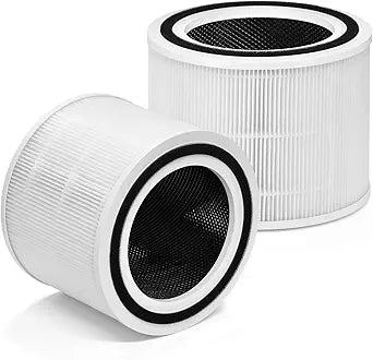 12070 Replacement Filter Compatible with Clorox Turbo Air Pu-rifier 11070 for Medium Rooms Up to 1,000 Sq Ft | Compare to Filter # 12070 | 2-Pack
