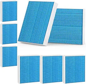 8 Pack 6000S Humidifier Filter Replacement Compatible with LEVOIT Superior 6000S Smart Evaporative Humidifier, for Large Particles and Minerals