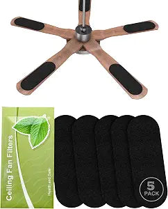 Ceiling Fan Air Purifier Pads, Coconut Carbon Filters for Blades
