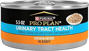 Purina Pro Plan Urinary Tract Health Chicken Entree in Gravy Cat Food - (Pack of 24) 5.5 oz. Cans