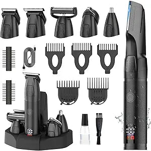Manscape Men Body Beard Trimmer Waterproof Groin Ball Hair Groom Kit