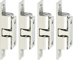 Alise Brass Double Roller Catch Cabinet Latches Door Catch 67mm,4 Pcs