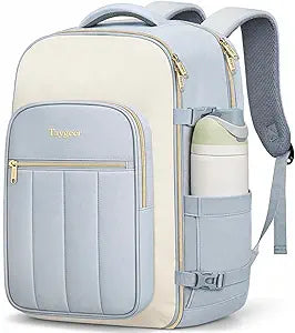 Taygeer Quilted Travel Backpack, Flight Approved Travel Carry on Bag 40L
