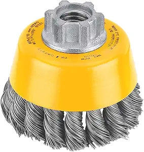 DeWalt Accessories DW4910 3x5/8-11 Knot Cup Brush