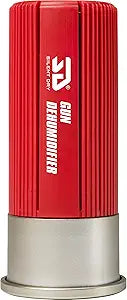 SILENT DRY Cordless Gun Safe Dehumidifier Γ Reusable Mini Dryer for up to 40L Γ Fast Rechargeable & Moisture Removal for Guns, Closet, Cabinet, Camera, up to 40L Safe, Shotgun Jr. Γ RED (1 Pack)
