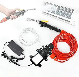 Fast Ac Cleaning Tool, Professional Air Conditioner Cleaning Tool for Indoor Unit & Outdoor Condenser, Powerful, Efficient, Portable