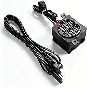 PTC Fan Heater with Power Cord 600W 110V Electric Ceramic Energy Saving Constant Temperature Thermistor Insulation Air Heater Fast Heating, PTCYIDU