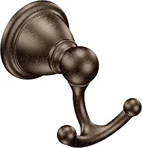 Moen YB2203ORB Brantford Double Robe Hook, Oil-Rubbed Bronze
