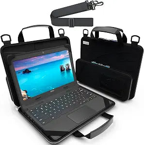UZBL 13-14 inch Always on Pouch Work In Case For Chromebook and Laptops, Designed For Students, Classrooms, and Business