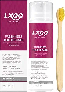 LXQQ Toothpaste 100g, Gentle���Formula Oral Care Toothpaste, Balances Oral Bacteria, Helps Eliminate Bad Odor & Freshens Breath