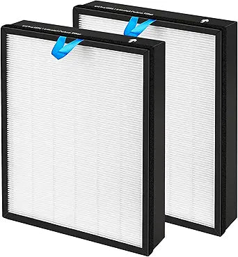 2 Pack Vital 200S Replacement Filter Compatible with LEVOIT Vital 200S Air Pur-ifier H13 Grade True HEPA, High-Efficiency Activated Carbon Filter Replace Part # Vital 200S-RF