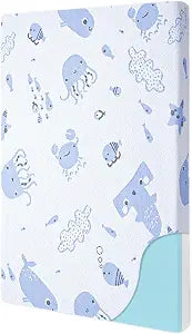 Pack and Play Mattress,38"x26" Dual Sided Premium Memory Foam Pack N Play Mattress with Breathable Removable Washable Cover