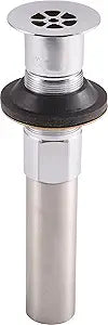 DELTA FAUCET RP47648BL Zura Complete Lavatory Grid Strainer Assembly-Less Overflow, Matte Black