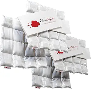 Outdoor Pillow Weights for Patio Cushions - Invisible Weighted Inserts Keep Pillows from Blowing Away - Wind Tested to 50mph - Patio, Deck, Yacht, Balcony, Rooftop - 4 Pack