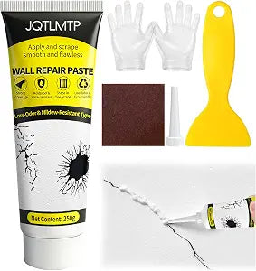 Wall Repair Paste, 8.8 OZ Drywall Spackle for Holes Cracks & Dents with Tools