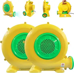 GZKYYLEGS Bounce House Blower for Inflatables, 950W+480W Powerful Inflatable Blower Portable Fan Pump for Inflatable Bouncy Castle, Bubble House, Jump Slides, Water Slide, Spray Booth
