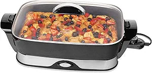 Presto 06857 16-inch Electric Foldaway Skillet, Black