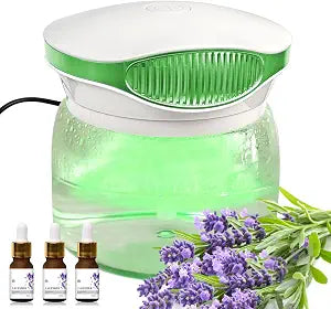 Water Air Purifiers for Home, Air Washer Aroma Diffuser, Air Filter Washer Humidifier, Essential Oils Aroma Fresher With LED Night light for Office, BedroomSmall Air Cleaner For Smoke and Pets