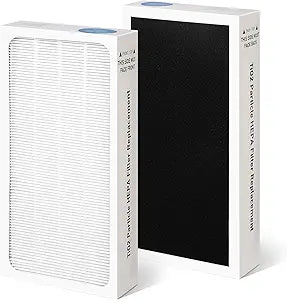 Tio2 Treated HEPA Filter Replacement,H13 True HEPA 4-Stage TiO2 Filter Filtration-Compatible with Electrolux Aerus Lux Guardian Air Cleaner Purifier-2Pack, White