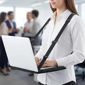 Tellegloww Laptop Harness for Walking, up to 16 Inches Tablets