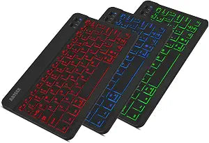 Arteck Universal Backlit Wireless Bluetooth Keyboard for iPad, Tablet, PC
