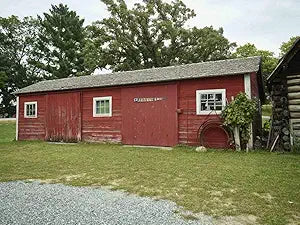 Photo- The Old Furniture-Shop Building at Dells Mill, a Gristmill Built on Bridge Creek in 1864 That Operated Until 1968 in The Eau Claire County, Wisconsin, Town of Augusta 14in x 11in