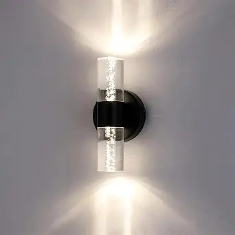 12V LED RV Wall Sconce Light Fixture with ON/Off Switch, RV LED Bedside Reading Lamp with Seeded Acrylic Lens, 6W, 4000K Nature White Interior Light for RV, Marine, Motorhome