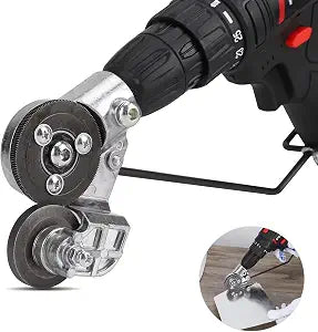 Upgraded Electric Drill Plate Cutter Attachment/Adapter