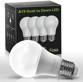L LOHAS LED Dusk to Dawn LED Light Bulbs,40W Equivalent Outdoor Lighting