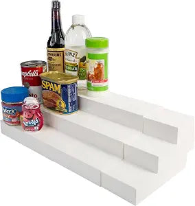 Dial Industries 3 Tier Expandable Pantry Shelf Organizer, Standard