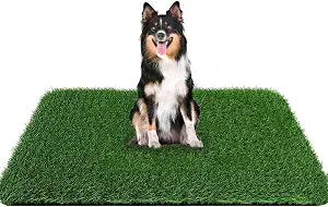 Grass Pad for Dogs 59.1 x 39.4 inches - Fast-Drain Fake Grass for Pets Potty Training, Easy to Clean Fake Grass for Dog Indoor Outdoor Use (1 Pack)