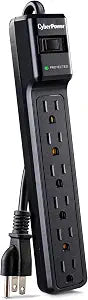 CyberPower CSB606 Essential Surge Protector