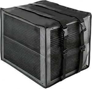Mesh Air Conditioner Cover, 17" W x 11.8" D x 13" H Mesh Window Air Conditioner Cover for Outside AC Unit Protection, All Seasons Protect Against Leaves,Weeds,and Debris