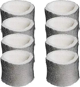 HIFROM Wick Humidifier Filter Replacement for Holmes HM3500, HM3501, HM3600, HM3608, HM3640, HM3641, HM3650, HM3655, HM3655BF, HM3656 Replace HWF75 HWF75CS HWF75PDQ-U - Filter D (8pcs)
