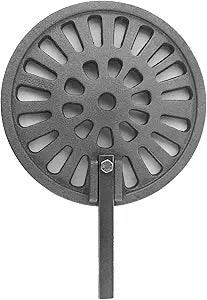 Shenandoah Wood Grate (9SWG / R65-4400) Γ 10-1/4" Round Grate with Handle for Shenandoah Stoves